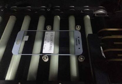 手机通明玻璃盖板检测
